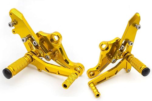 Miniatura 16 de CNC Grom125 17-20 - Juego de clavijas traseras ajustables para motocicleta, pedal de cambio de freno compatible con GROM 125 MSX125 2017 2018 2019