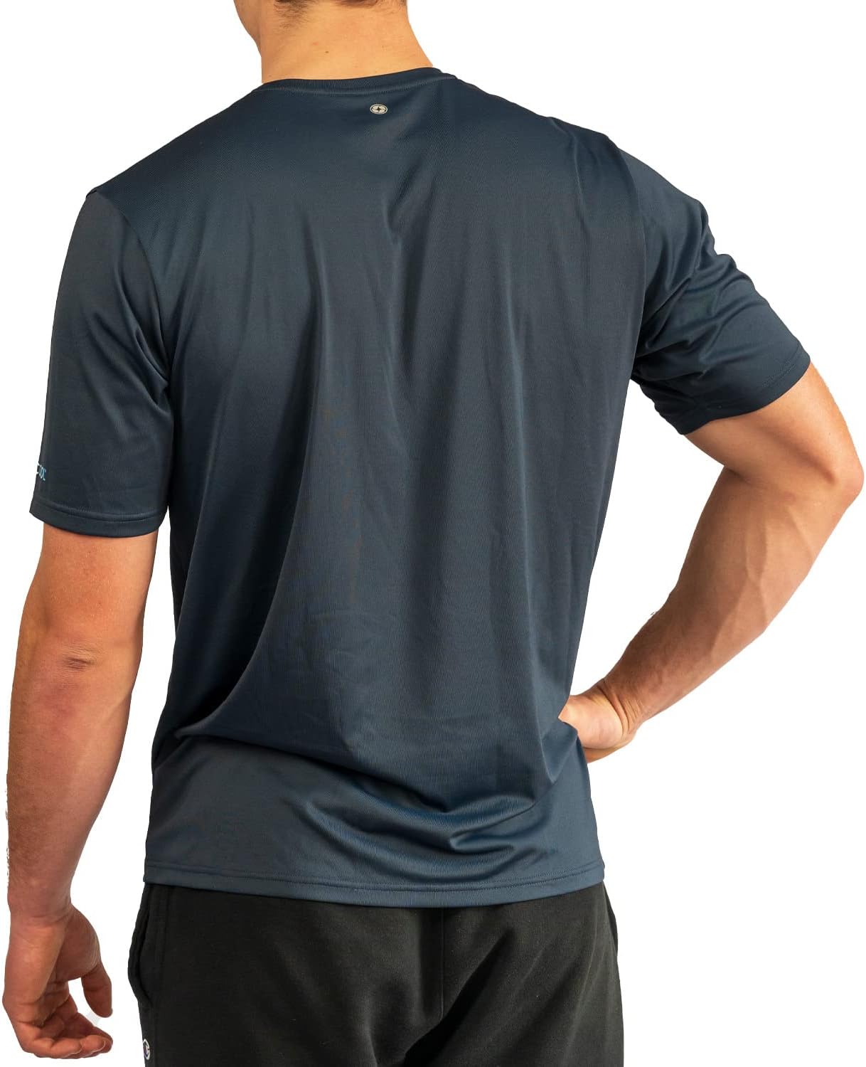 BUILTCOOL Men’s Crew Neck Shirt – Quick Dry Shirts for Men, Instant Cooling Moisture Wicking, UPF 50 Sun Protection - Image 3