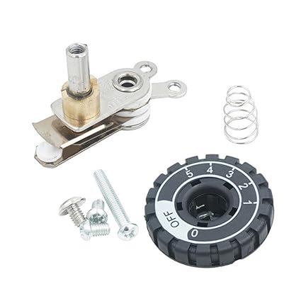 FASHIONMYDAY Gravity feed Water Bottle Steam Iron Thermostat Set with Knob for 94B ES94A |Home & Garden | Household Supplies & Cleaning | Laundry Supplies | Ironing Board Covers