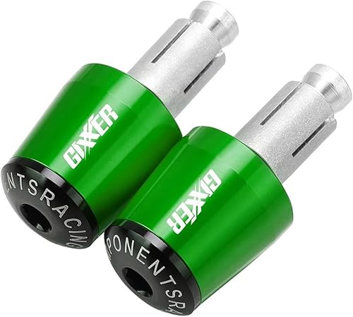 Miniatura 10 de Motocicleta motocicleta manillar peso final manillar Grips Cap anti vibración Silder Plug para Suzuki Gixxer 150sf 250sf 155 accesorios mango extremo