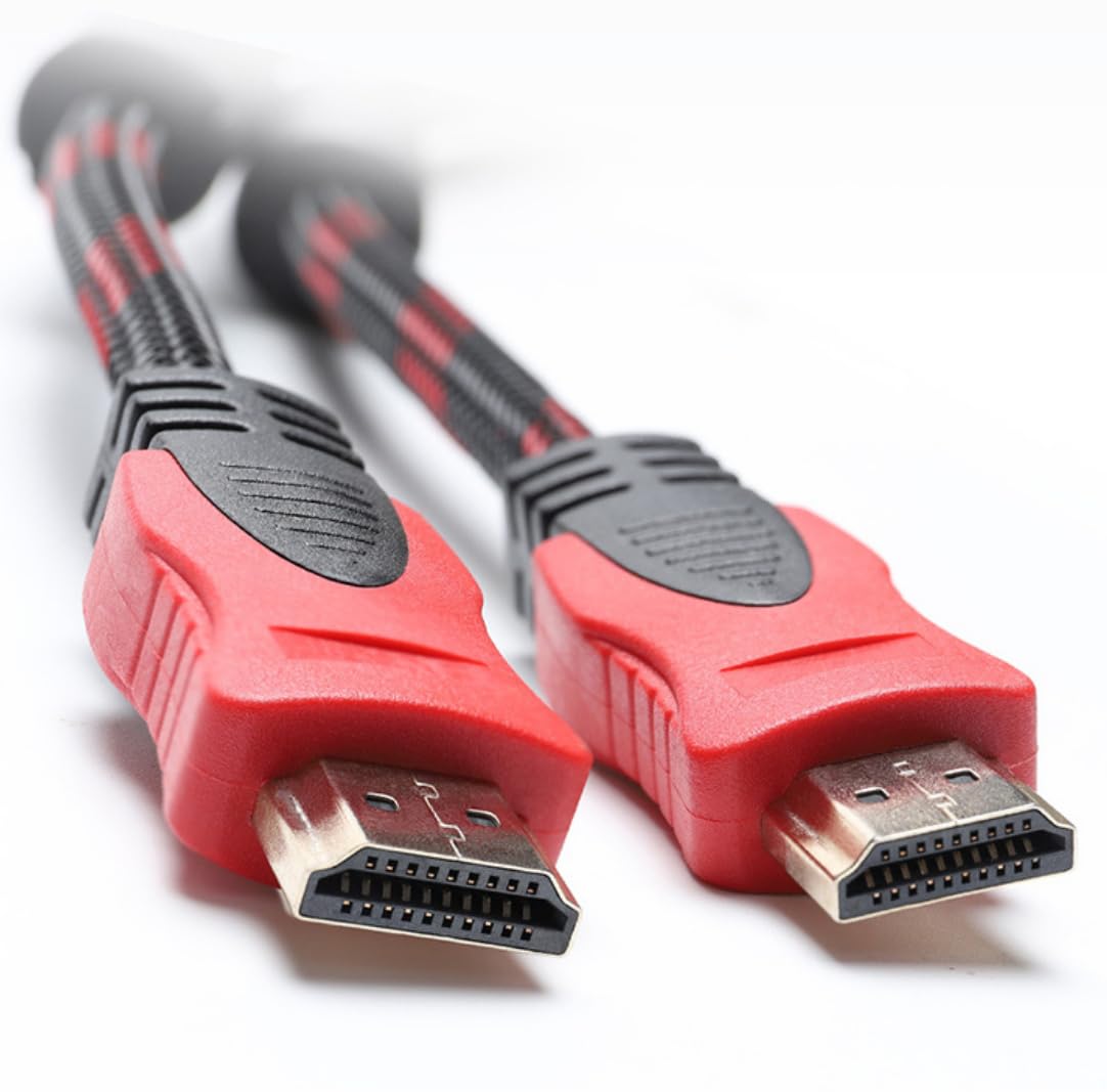 Vetech 1.5 Metre HDMI Kablo Örgü Sargılı Dayanıklı Full HD Televizyon/Monitör/TV Hdmi Kablosu/Uydu Alıcısı Uyumlu hdmi kablosu