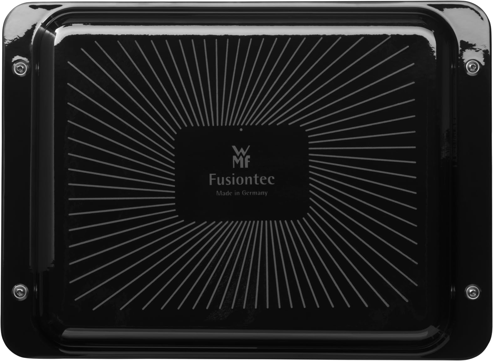 WMF Fusiontec Plaque de cuisson 3 en 1 à induction 41 x 30 x 6 cm, plaque Teppanyaki, grande surface, céramique high-tech pour cuisinière, barbecue, four