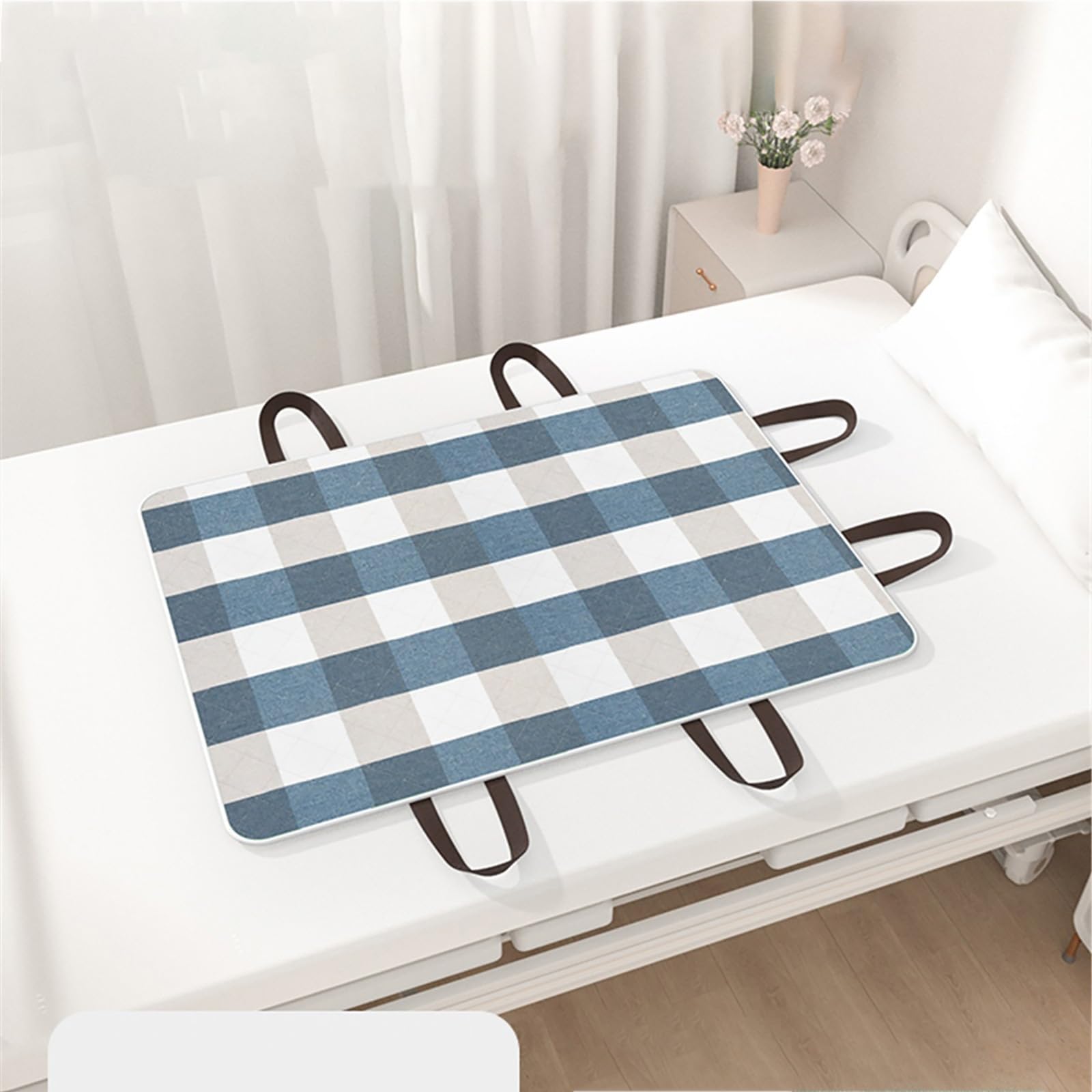 Empapadores Cama Adultos Almohadillas Impermeables De Incontinencia Protector Colchon Protector para Enfermería Empapador Reutilizable A Prueba De Agua(115 * 150cm,Curry-Checked)