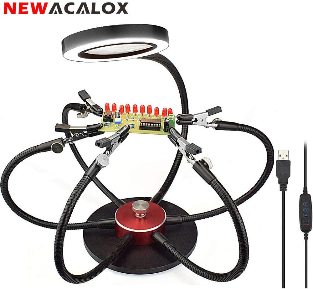 lente di ingrandimento con supporto