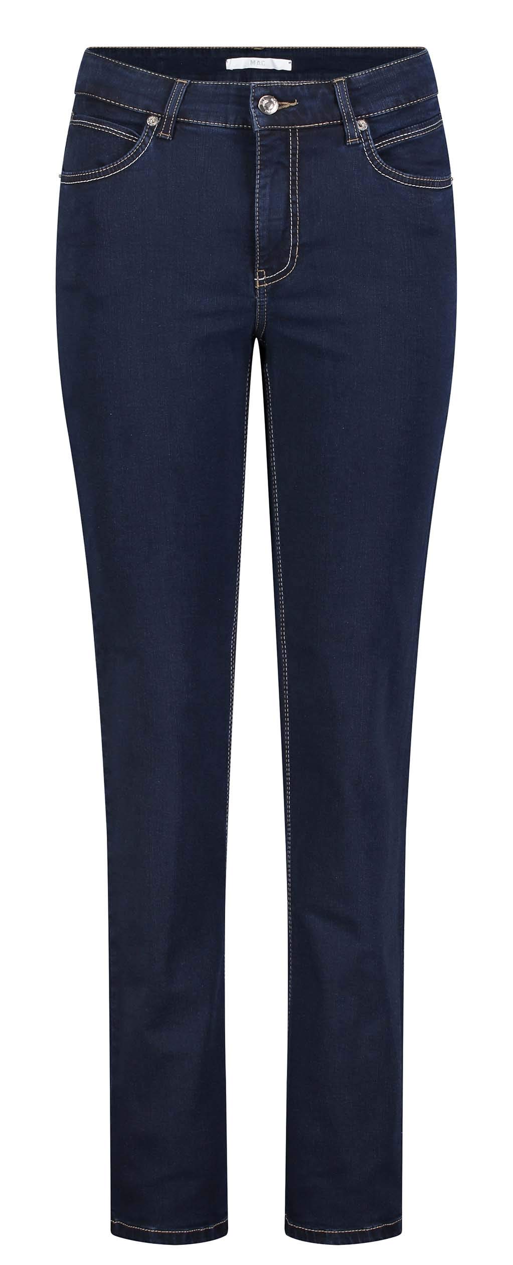 MAC Women's Melanie Straight Jeans, Blue (Dark Rinsewash D801), 40W x 32L