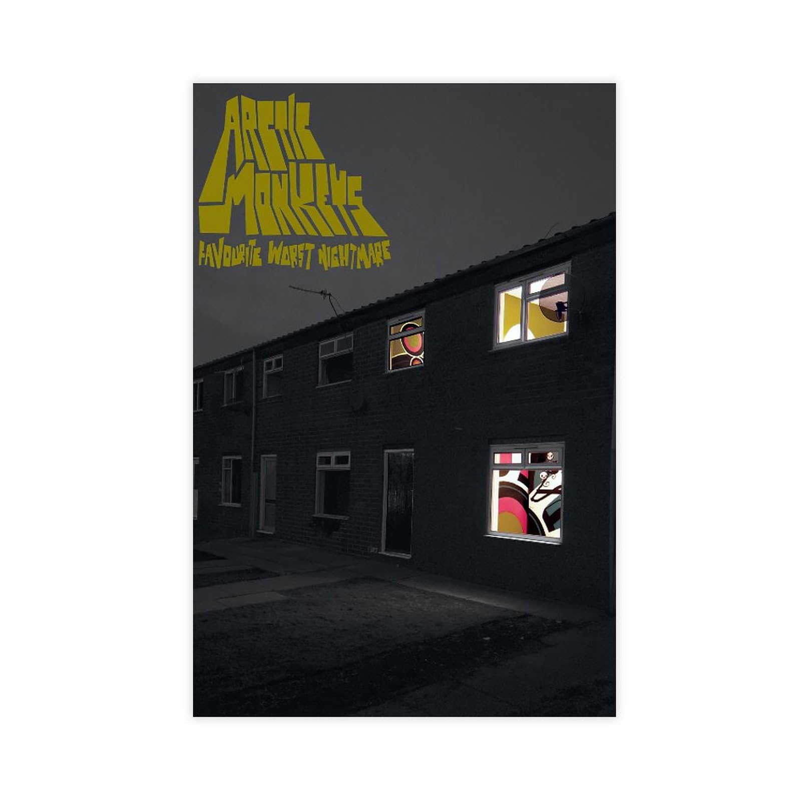 Okeymed Poster Favourite Worst Nightmare Music Album Cover Posters Canvas Poster Bedroom Decor Sports Landscape Office Room Decor Gift Unframe: 12x18inch(30x45cm)