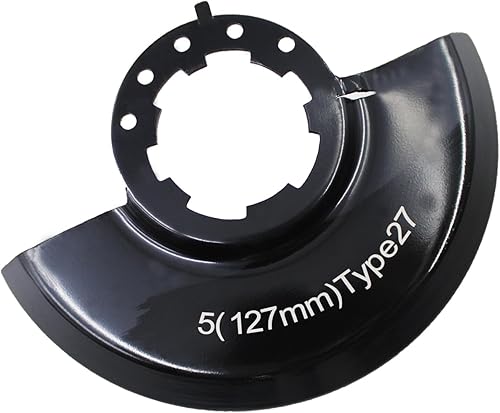 Protector de cuchilla de rueda tipo 27 de 5 pulgadas para amoladora angular 43-54-1220 Milwaukee 2780-20, 2781-20, 6117-30, 6117-31, 6124-30