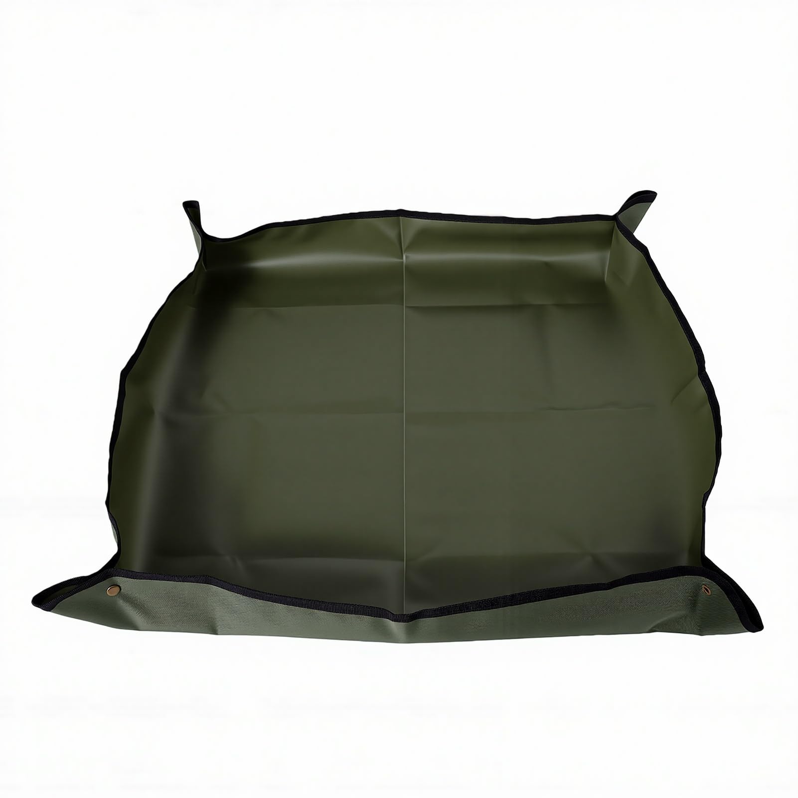 Organizador de Bolsa de Herramientas de Jardín, Tela Oxford 600D, 11 Bolsillos, Base Reforzada Plegable, Organizador de Almacenamiento de Herramientas de Jardín con Delantal y Tapete para el