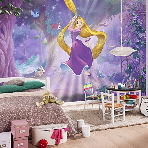 Komar Disney Fototapete RAPUNZEL | 368 x 254 cm | Tapete, Wand Dekoration,...