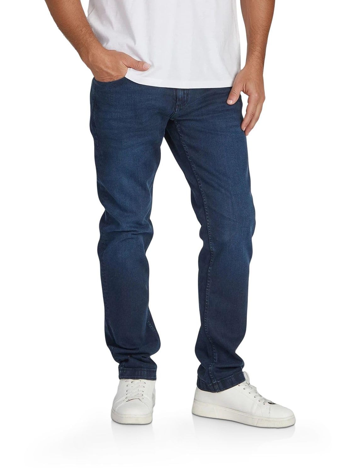riverso Jeans Herren Stretch lang Straight Fit RIVChris Jeanshose Hose Schwarz Blau Grau 29 30 31 32 33 34 36 38 40