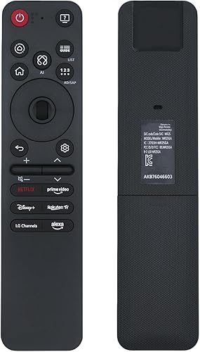 Nuevo reemplazo MR25GA AKB76046603 Voice Magic Control remoto compatible con LG 2025 Magic Voice TV Control remoto G5 C5 B5, QNED 92A 85A 80A, serie