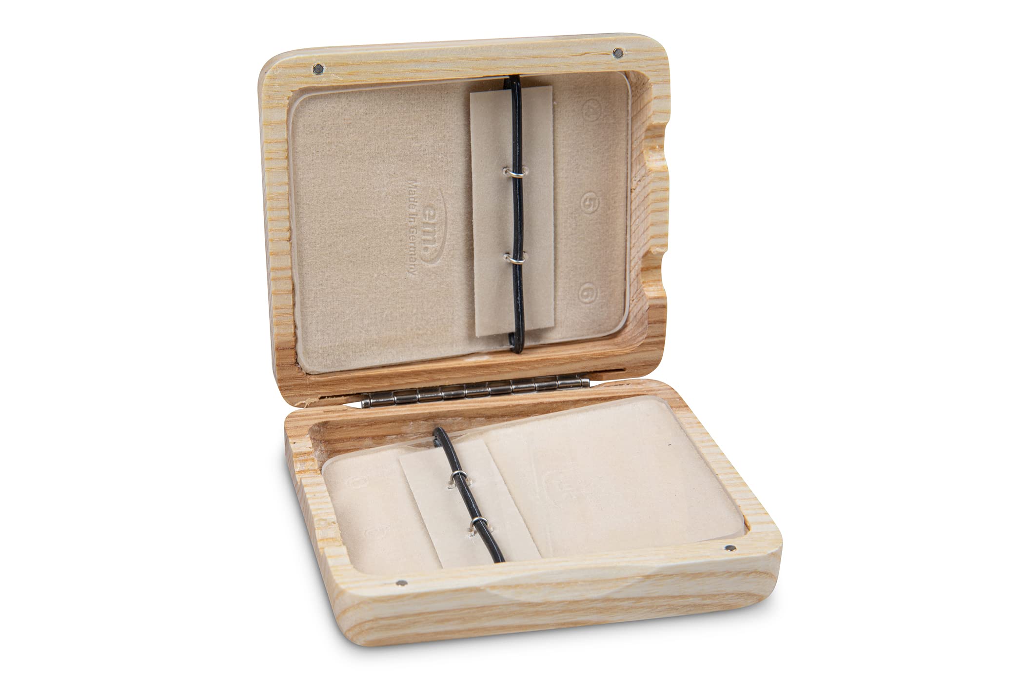 GEWA 751003 Astucci per ance Clarinetto 6 Ance, Laccato, Naturale
