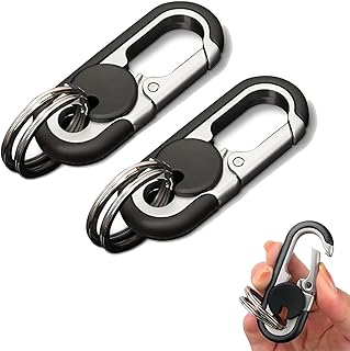 Men's Personalized Stainless Steel Car Keychain 1
