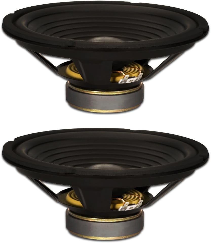 Goldwood Sound, Inc. Stage Subwoofer, OEM 10" Woofers 220 Watts Each 8ohm Replacement 2 Speaker Set (GW-210/8-2)