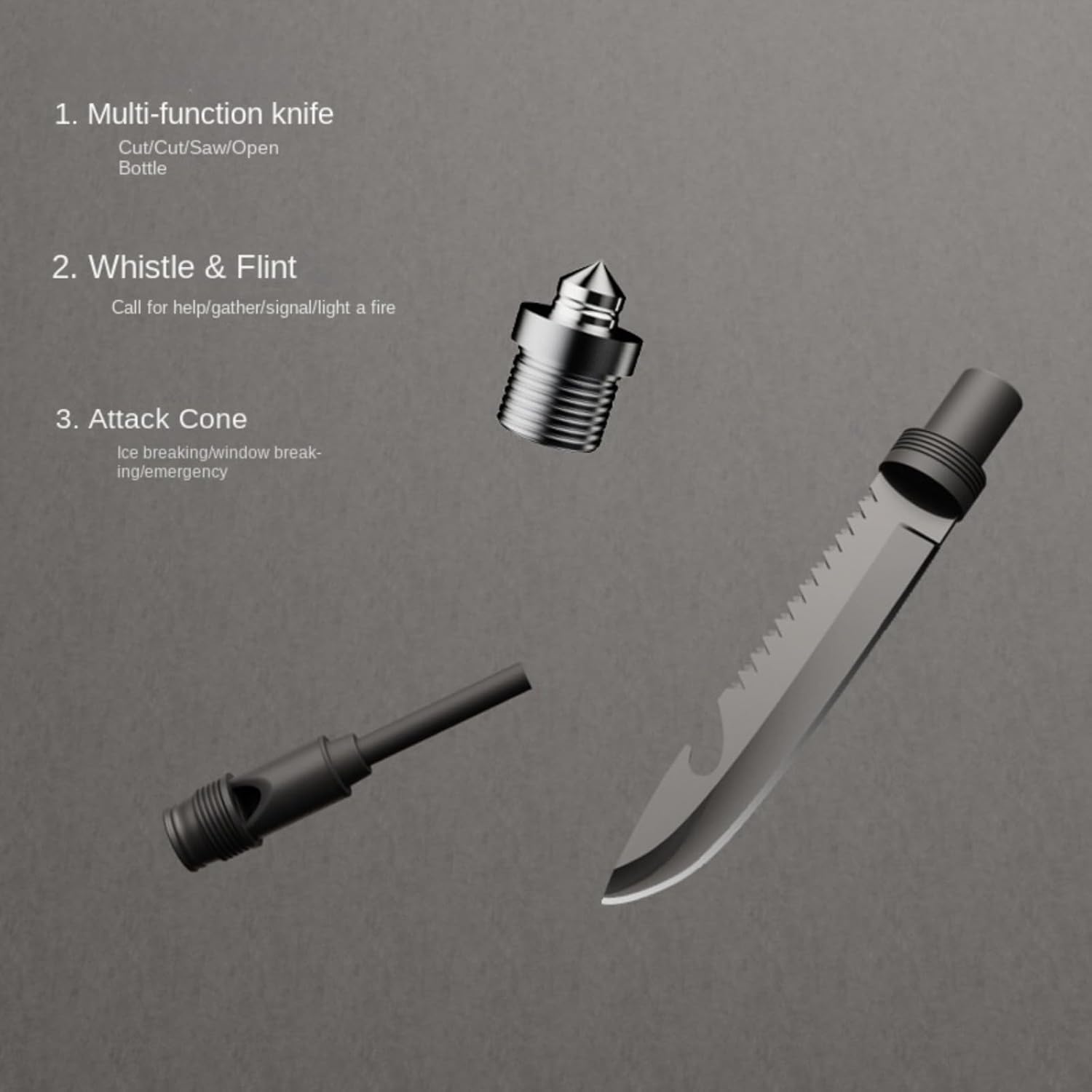 Multi Functional Outdoor Engineer Shovel, Flint Camping Supplies, Survival Equipment, Folding Soldier Shovel