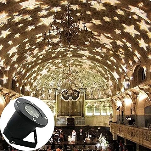 Valentine's Day Projector Light,Waterproof Outdoor Christmas Projector Lights Multicolor Rotating LED Light Projection Star Spotlight Xmas Halloween Home Decoration Lights Cover
