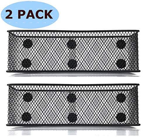 Magnetic Locker Basket Magnetic Baskets for Refrigerator Magnetic Pen/Pencil Holder Locker Accessories