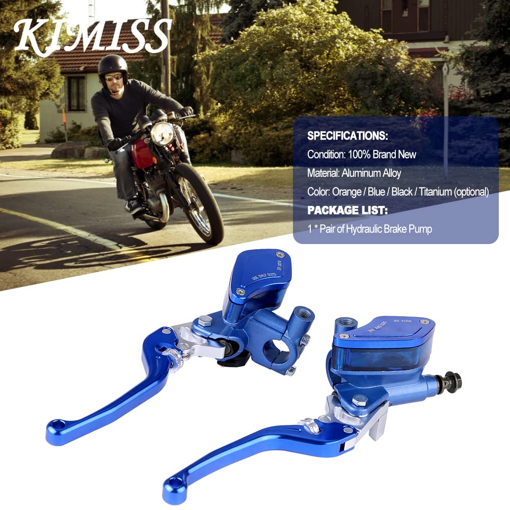 Kit Levier D'embrayage Hydraulique CNC Pour Moto – 14mm, Guidon 22mm, Dirt Bike/scooter