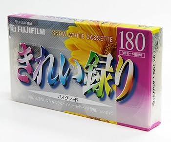 Amazon | 富士フイルム VHSビデオテープきれい録り T-180 F HG J Amazon | 富士フイルム VHSビデオテープきれい録り T-180 F HG J