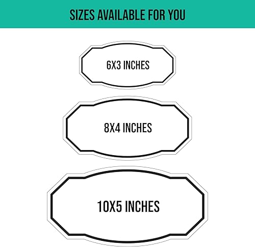 Miniatura 5 de Letreros personalizables para exteriores/victorianos/placa personalizada/placa de nombre de puerta personalizada para oficina