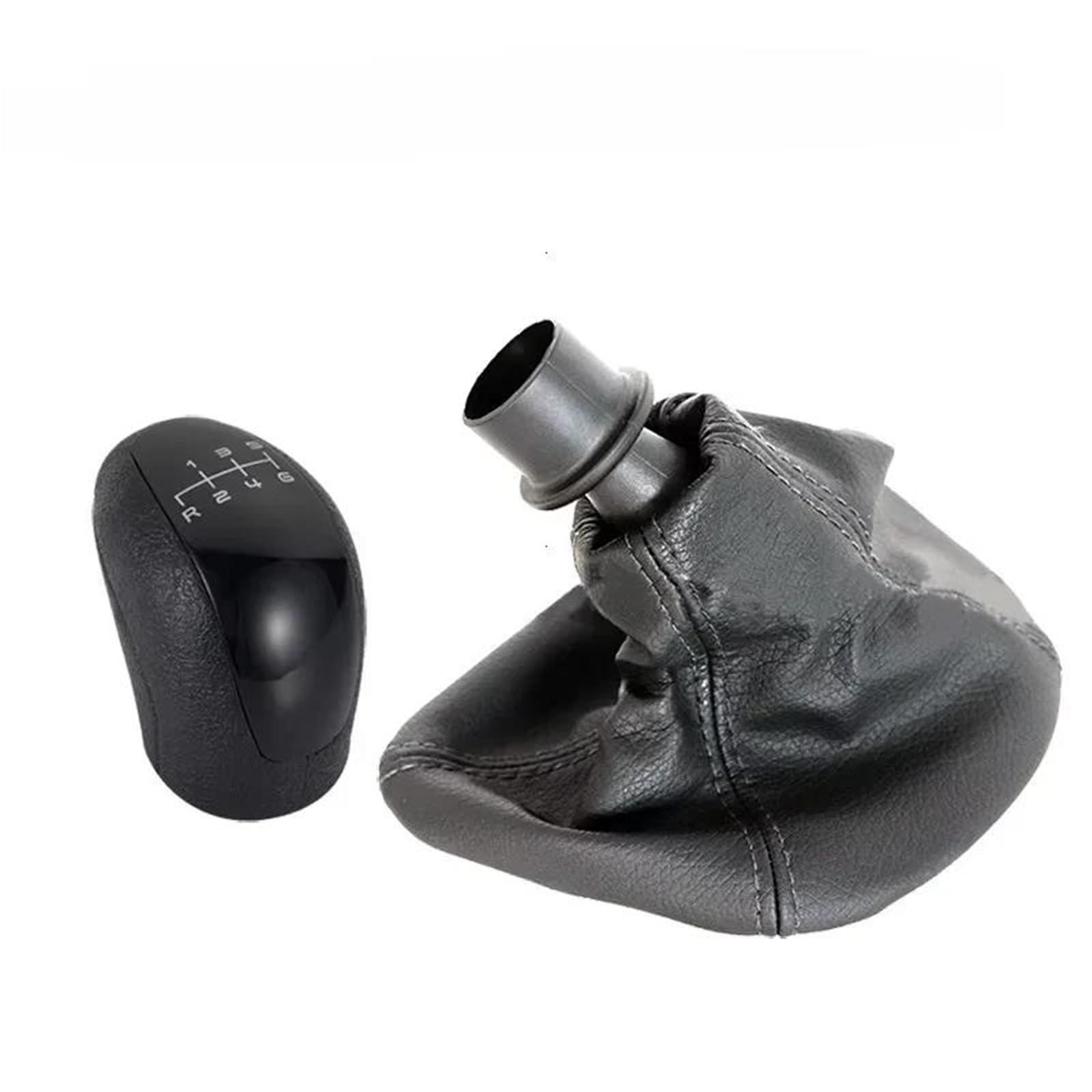 HCPAVEXT for Mercedes for Benz for Vito for Viano W639 2003-2011 Shifter Lever Head with Leather Boot Cover Black 6 Speed Manual (6 Speed-1Set)