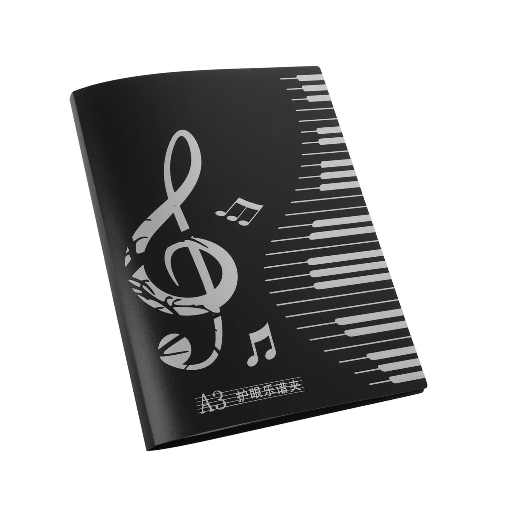 DECHOUS Sheet Music Holder Plastic Folder for Music Score Sturdy Choir Folder Pages