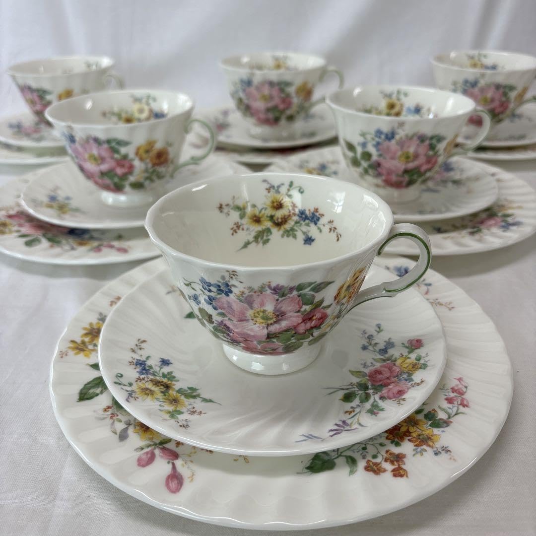 Royal Doulton ARCADIA カップ＆ソーサー 6客｜キッチン・食器 