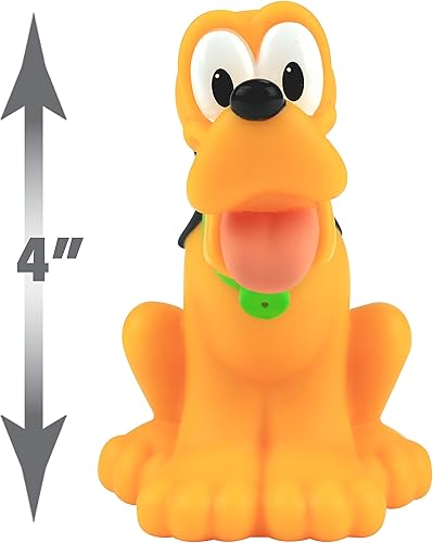 Miniatura 7 de Just Play - Juego de juguetes de baño de Mickey Mouse de Disney, incluye Mickey Mouse, Pato Donald y Pluto, juguetes para niños a partir de 3 años