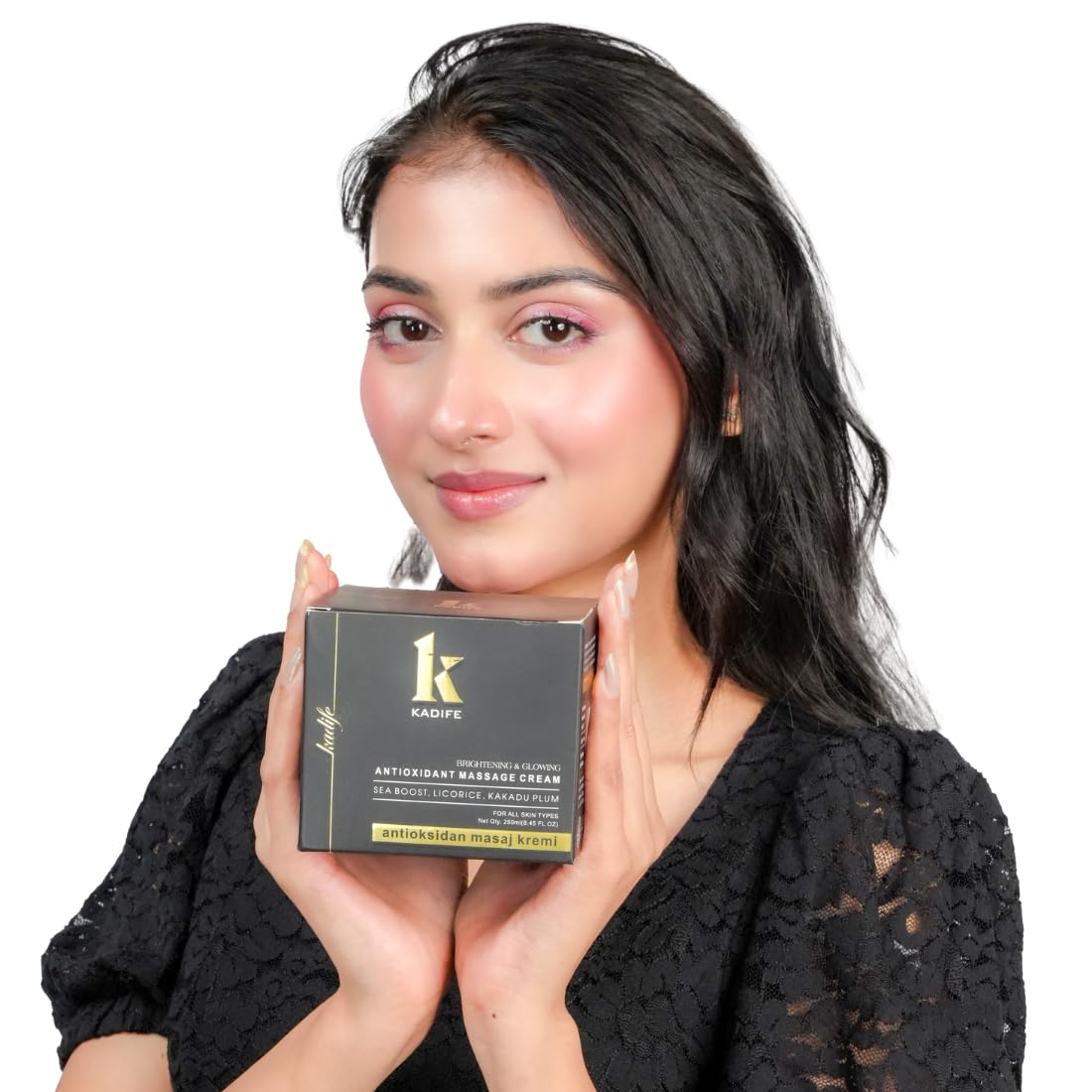 Kadife | Brightening Antioxidant Massage Cream with Sea Boost, Licorice, Kakadu Plum, 250ml, Massage cream 3