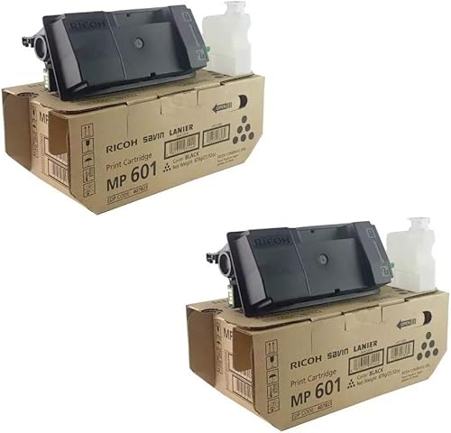 Ricoh Cartucho de impresión 407823 Paquete de 2 para MP 501, 601
