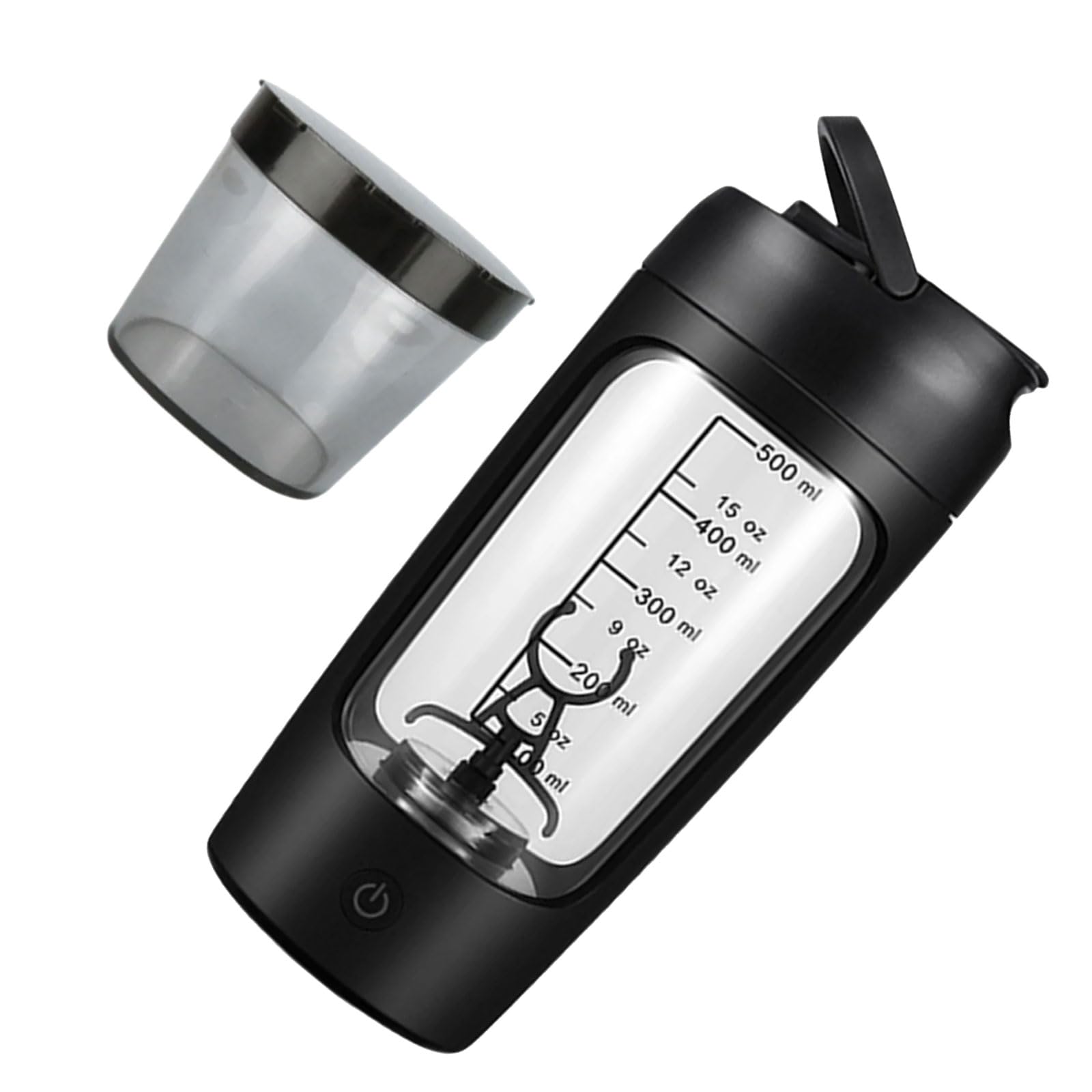 Limtula Electric Shaker Bottle Rechargeable Shake Mixer Blender Cup for Protein Mixing 650ml USB Rechargeable Protein