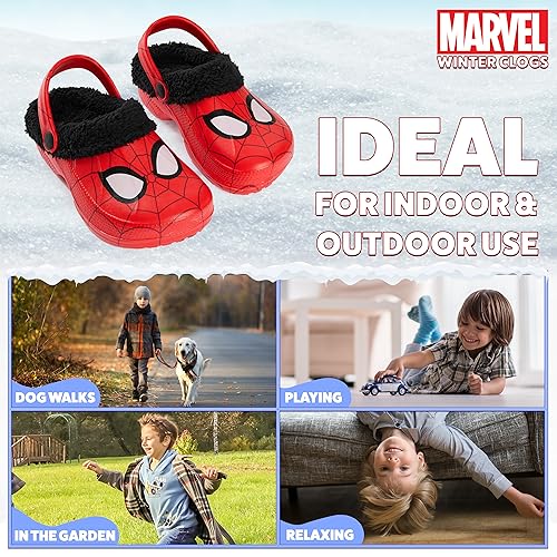 Marvel 6453 Spiderman Boys Winter Clogs thumb #4
