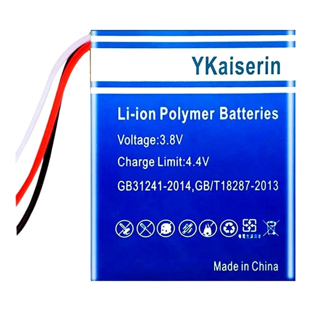 High-Performance 4200mAh E5(3 Wires) 0 Cycle Replacement Audio Device Battery Compatible for Creative Sound Blaster E5 Batteria,Repair kit with Tools