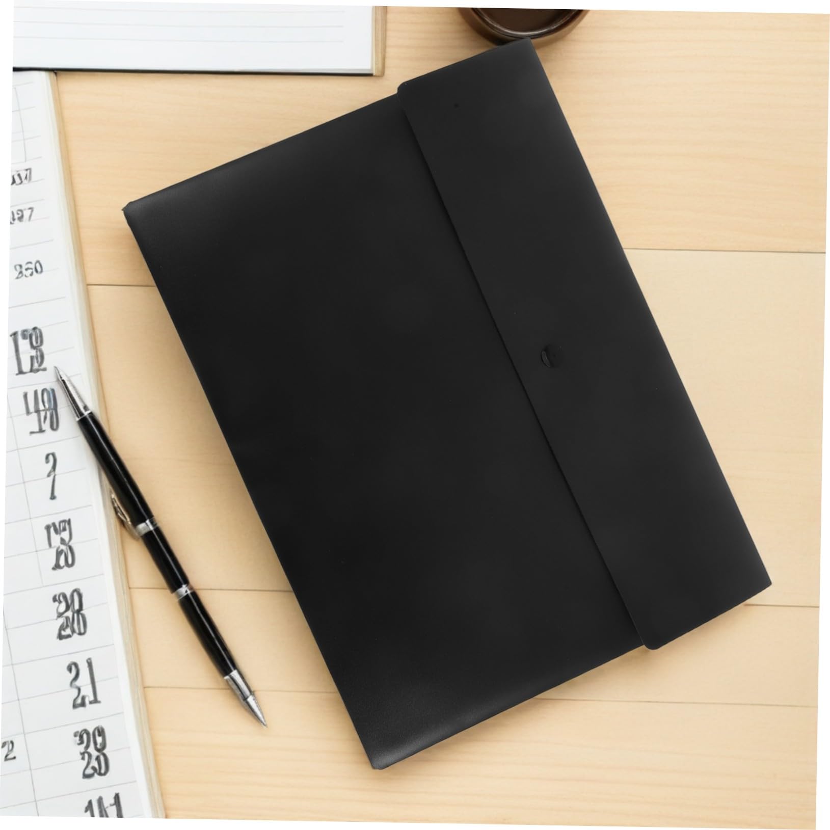 10 Stück Kunststoff Dokumentenmappe mit Druckknopfverschluss Wasserdichte Büro-organizer Tasche Große Kapazität Aktenhülle für Schule Büro und Zuhause Vielseitiger Ordner für