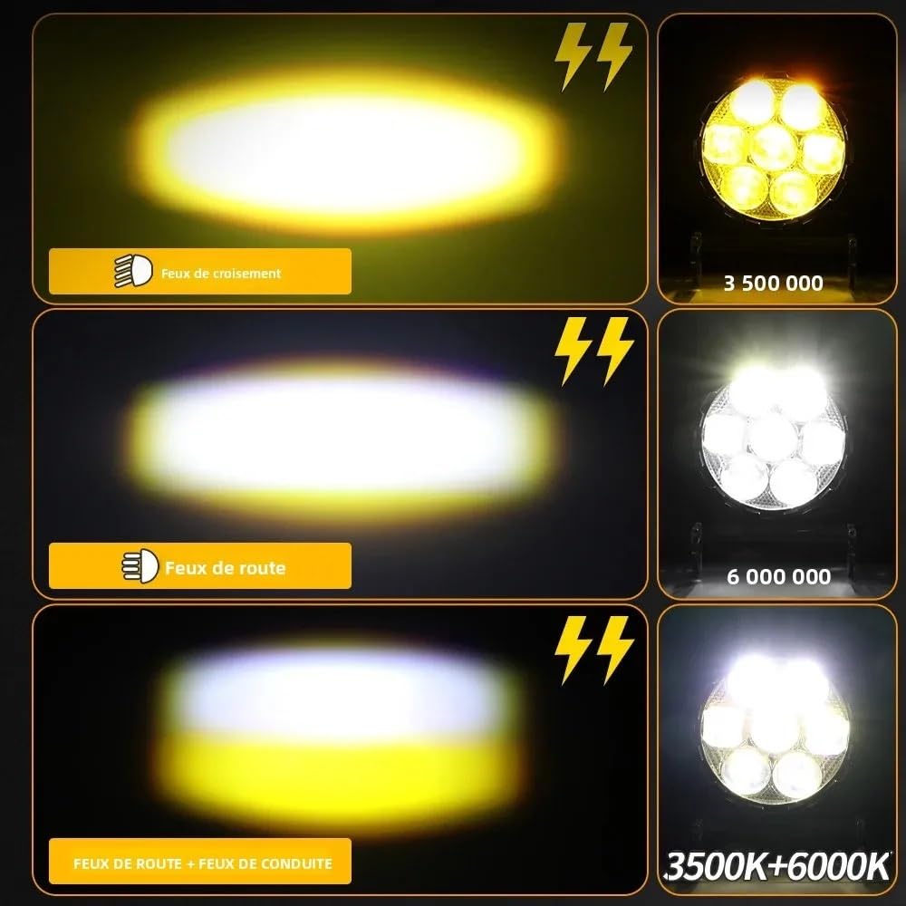 Dirt Bike Reflektor Światło robocze LED do motocykla