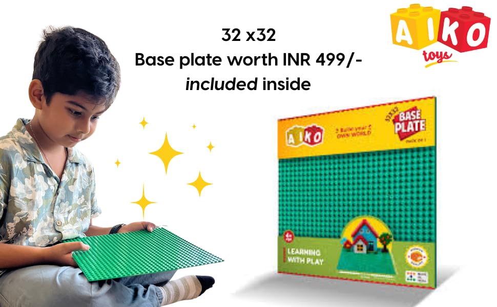 Child unboxing AIKO Box of Blocks 1000