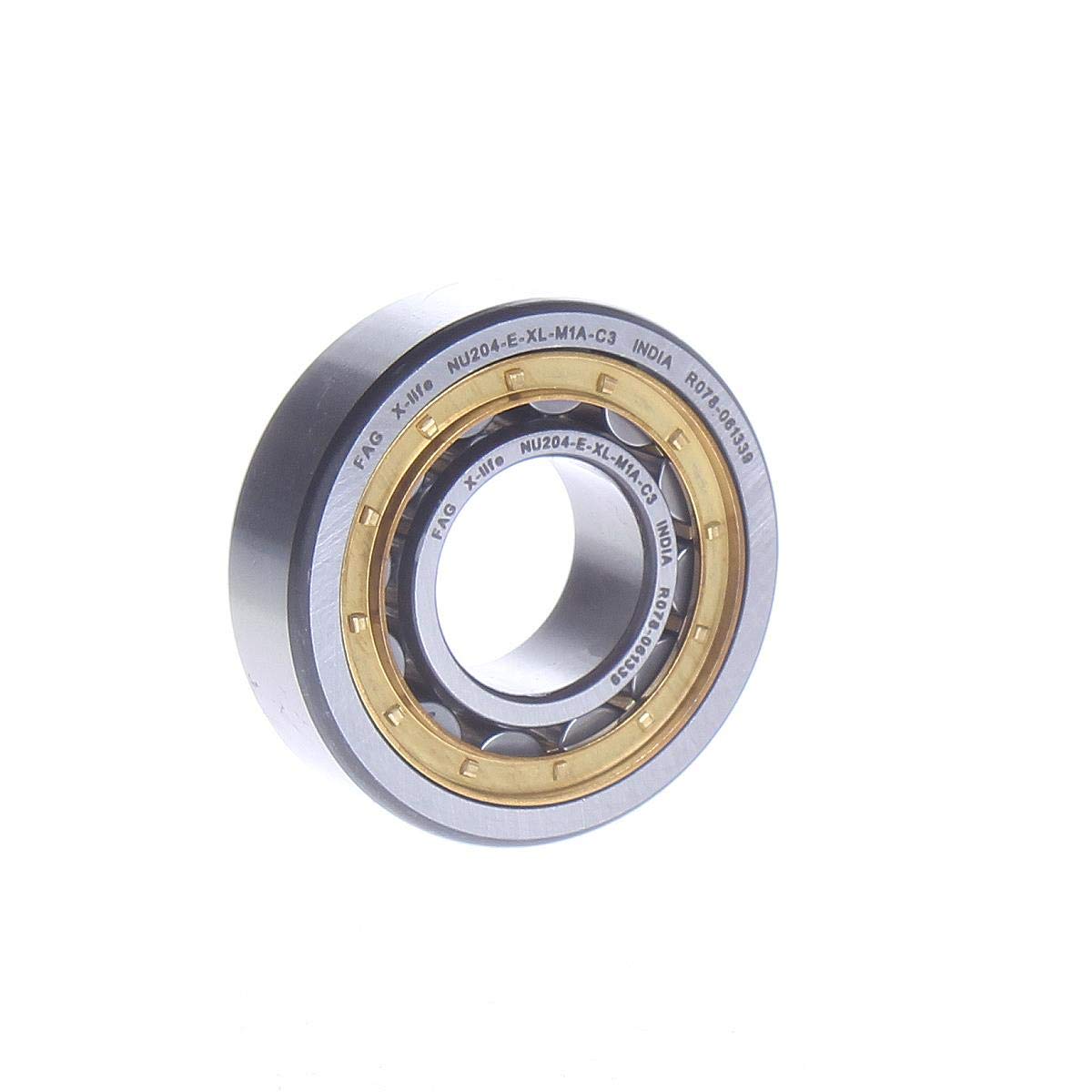 NU204-E-XL-M1A-C3 FAG Rodillos cilíndricos cojinete 20x47x14mm