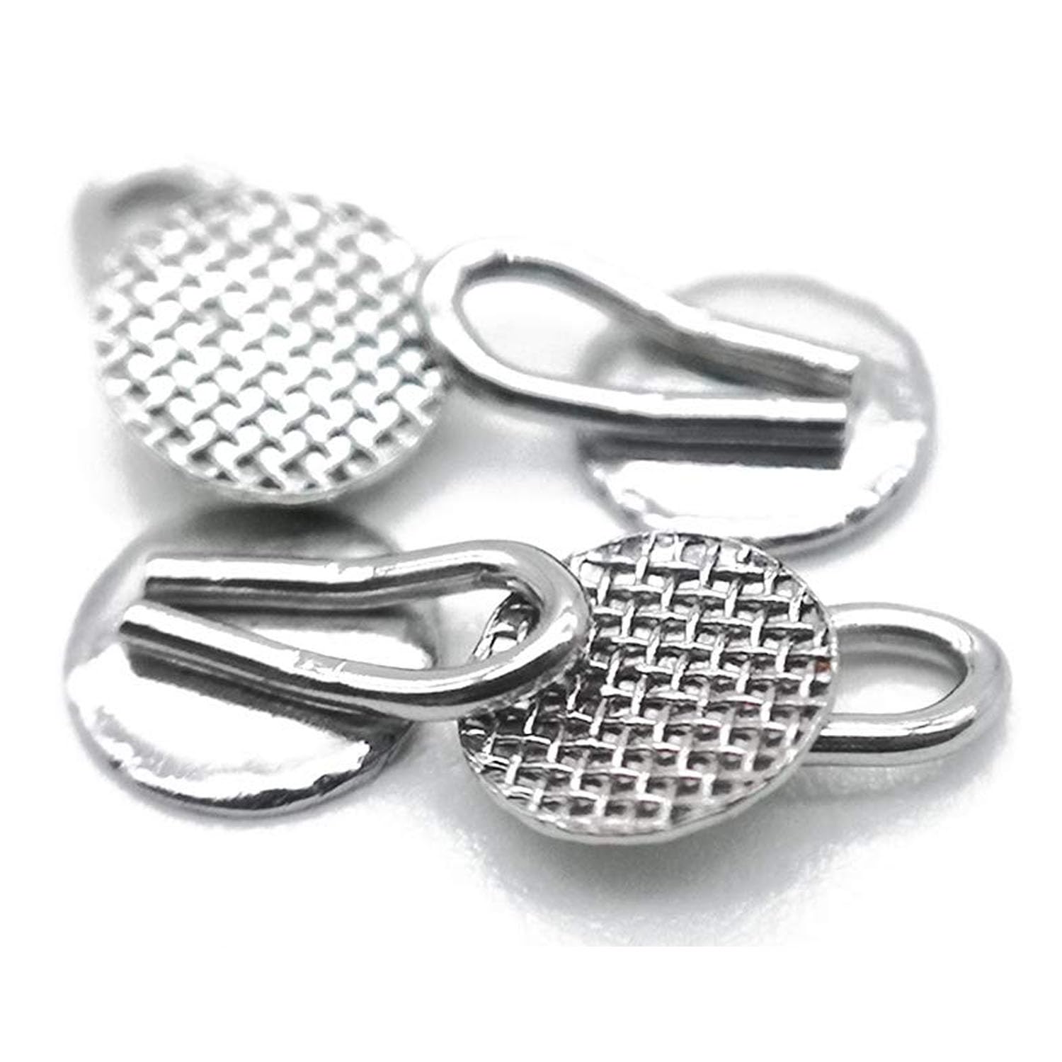 New Dental Lingual Pulling Rings Orthodontics Lingual Buttons Orthodontic Materials Ortho Buttons (Lingual Pulling Rings -30 Pcs)