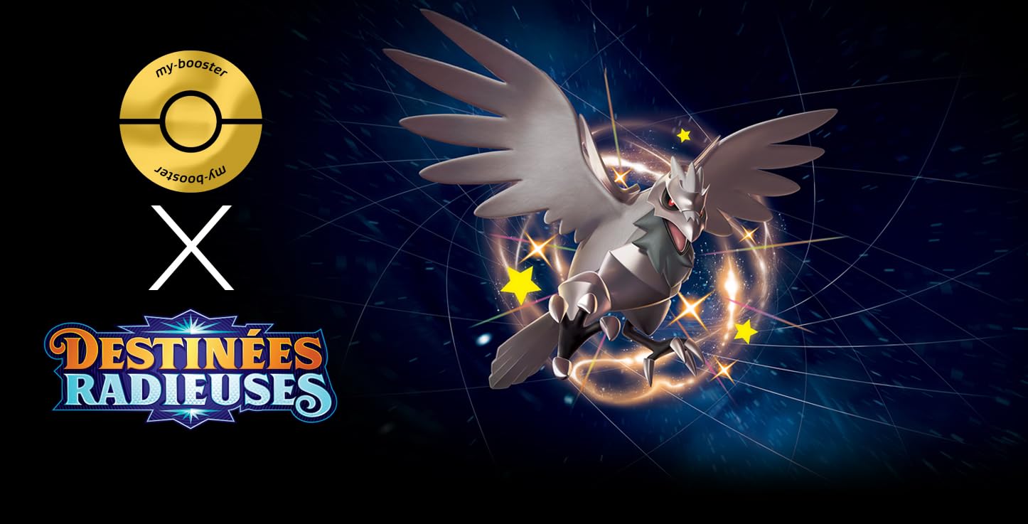 my-booster Théffroi (Sinistea) SV052/SV122 Cromatico Secreto X Écarlate et Violet 4.5 Destinées Radieuses - Box di 10 carte Pokémon Francese