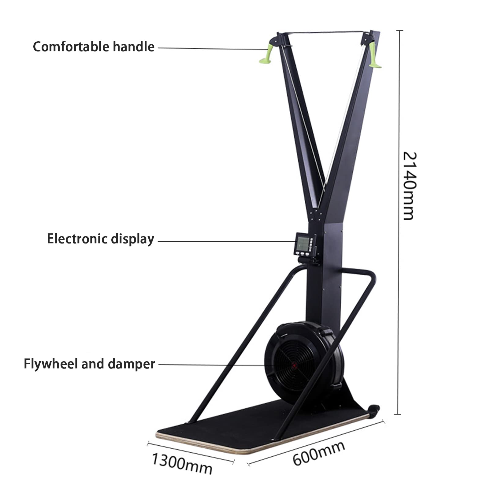 Machine de cardio intérieure fabricant skieur mur ski gym fitness machine air rameur équipement ski entraîneur pour la musculation