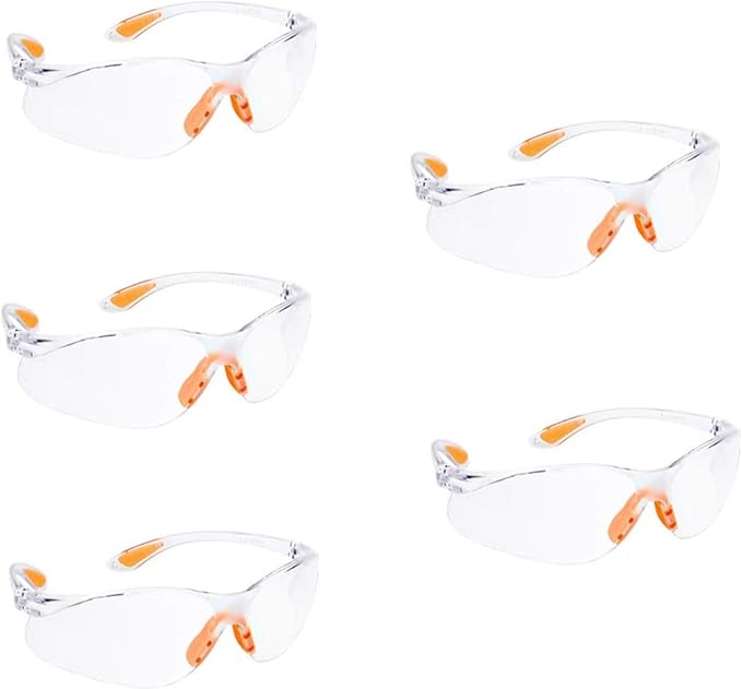 COSORO Safety Protection Glasses－5 Pack of Protective Glasses, Safety