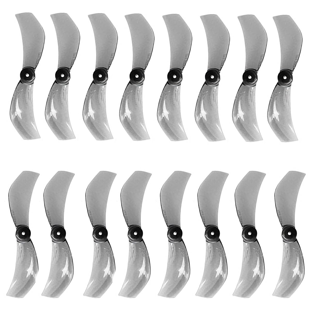 Photo 1 of 16Pcs Gemfan 40MM 1mm Shaft 1610 2-Blade Propeller Props for Mobula7 FPV Micro Racing Freestyle Tinywhoop Drone (Gray 8CW 8CCW)