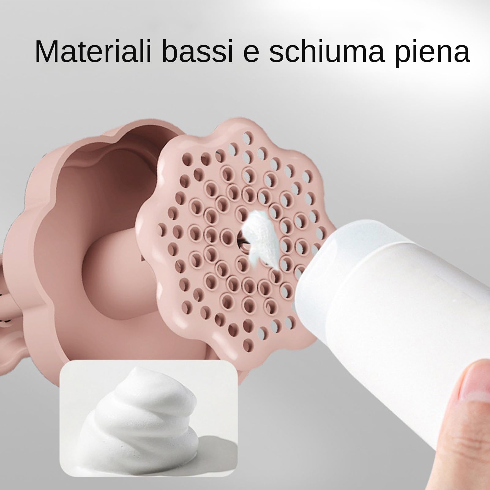 Schiumatore Per Detergente Viso,Schiumatore Per Pulizia Viso - Strumento Delicato Per Creare Bolle E Cura Della Pelle Adatto A Ragazze, Ragazzi, Donne, Uomini, Genitori E Atleti