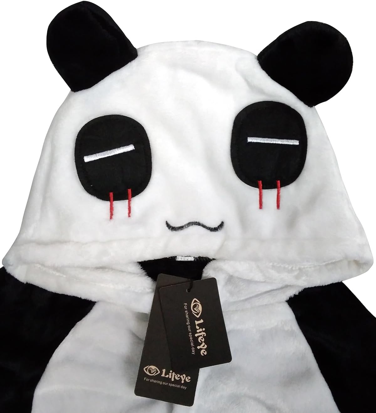 Lifeye Unisex Panda Pajamas Adult Animal Cosplay Costume