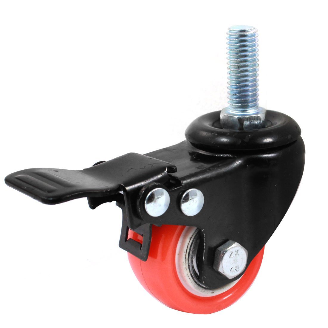Ubersweet® m Thread 1.5" Round Wh Rotatable Trolley Brake Caster-image-27