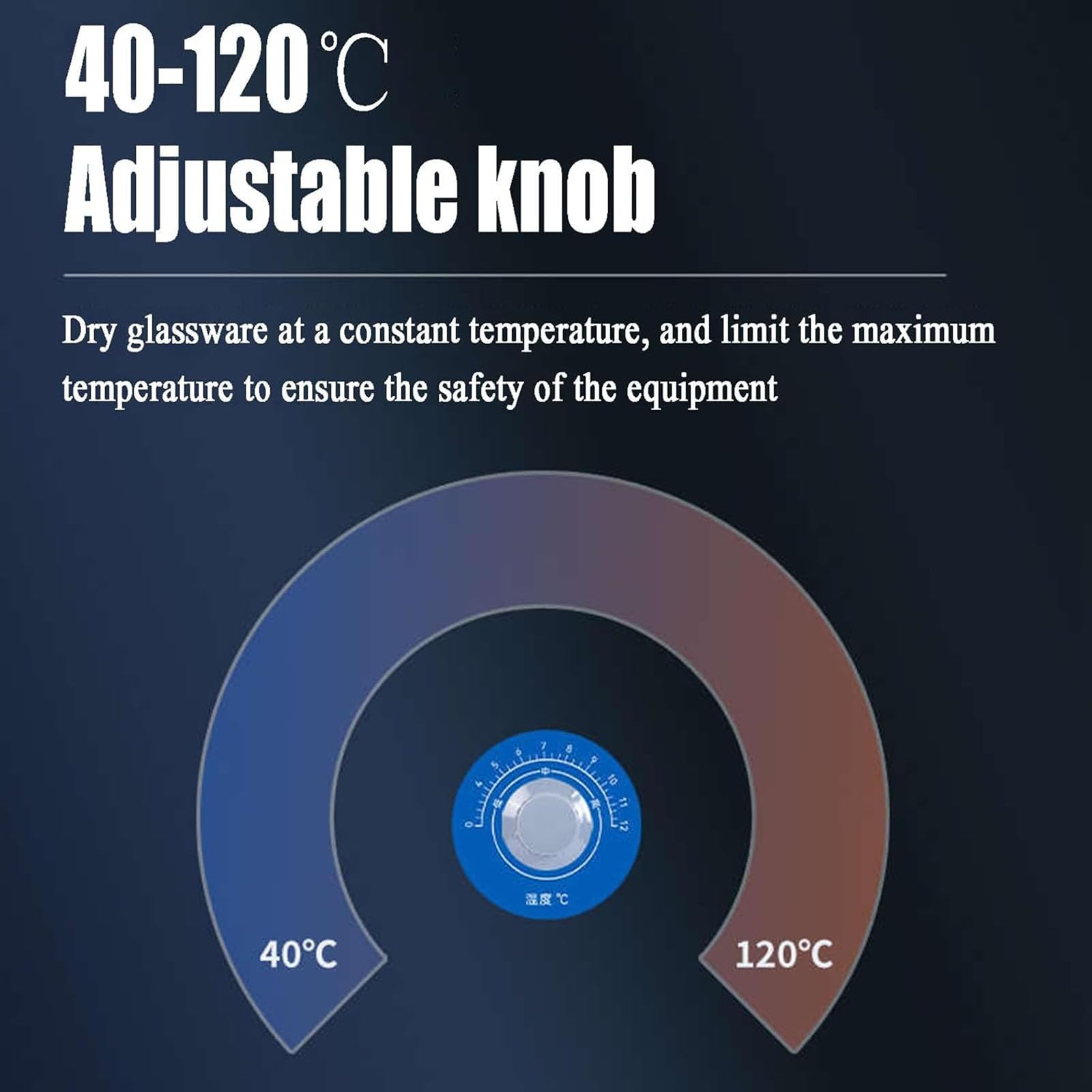 Laboratoryjny stojak do suszenia butelek z wodą, regulowana temperatura 40-120°C, suszarka ze stali nierdzewnej z rurami suszącymi 12/20, idealna do czyszczenia szklanych probówek i zlewek