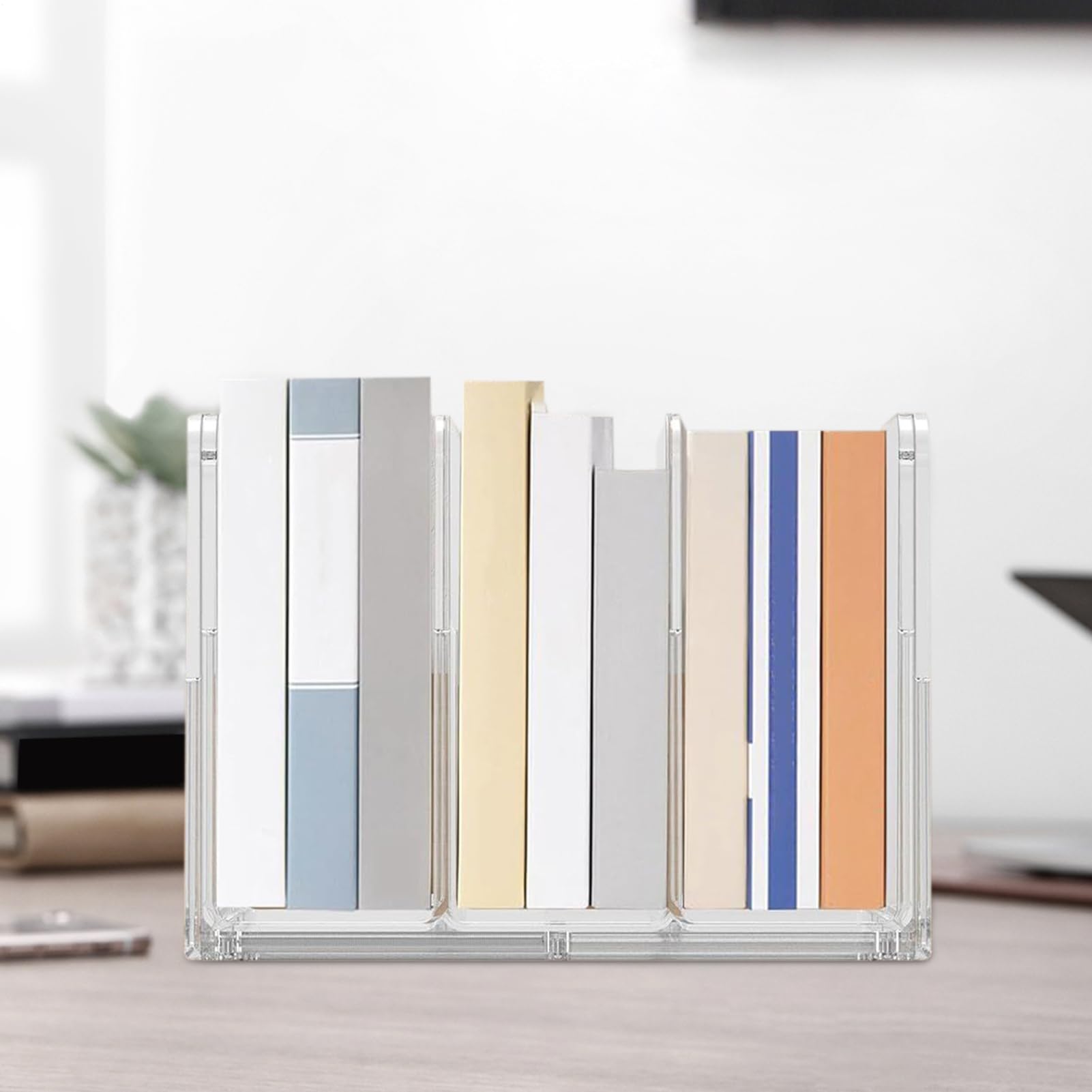 Organisateur de fichiers de bureau - Porte-documents de bureau, étagère de rangement en papier | Accessoires essentiels pour les espaces de travail et les bureaux à domicile, disposition intelligente