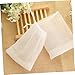 Ipetboom 10pcs Foaming Mesh Soap Pouch Net Lathering Net Face Wash Safe and Comfortable Touch