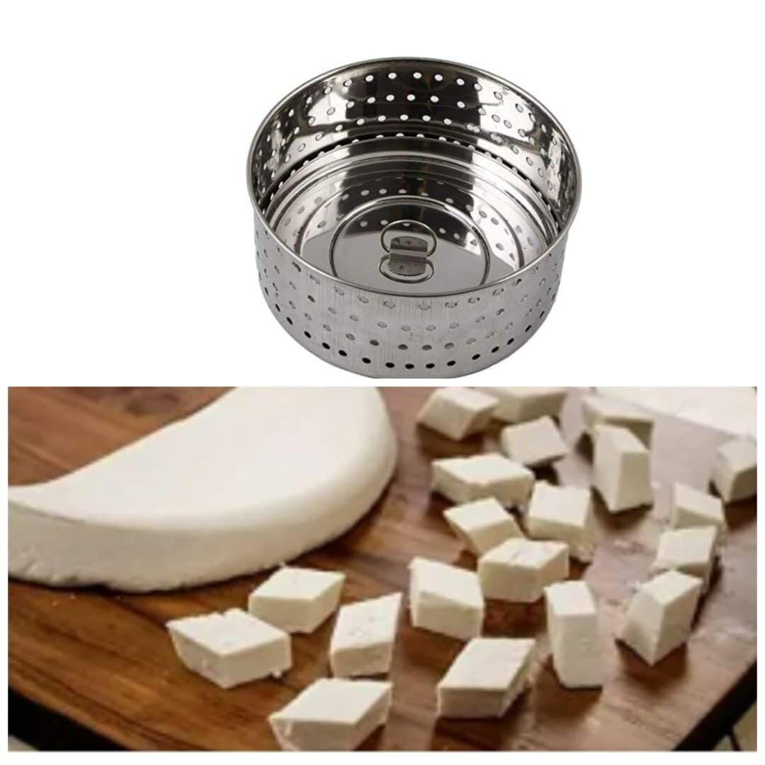 RSGM Stainless Steel Cheese/Paneer Maker Mould Press (380ml)