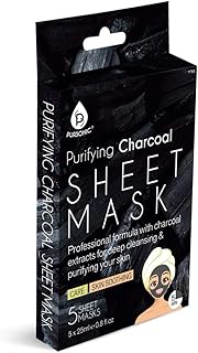 Pursonic Mascarilla purificadora de carbón ve...